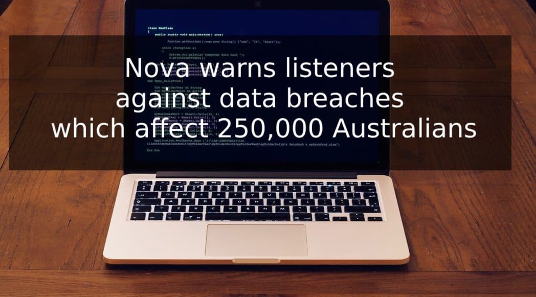 Nova Warns Data Breach