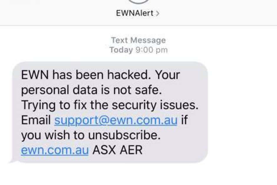 Emergency text and email system has been hacked   thousands of Australian receives warning messages about their personal information    Cybers Guards - 34