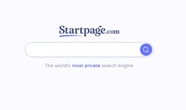 start page