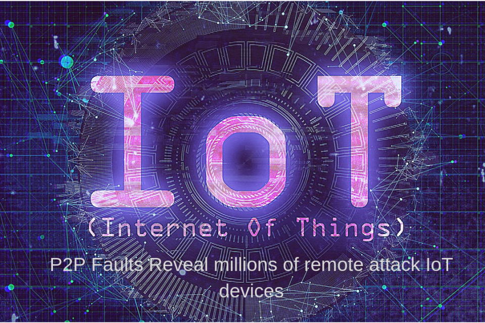 P2P Faults Reveal millions of remote attack IoT devices