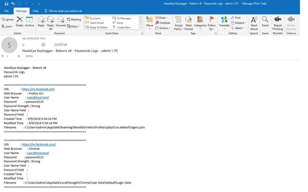 Campaigns for malspam use HawkEye Keylogger to target business   Cybers Guards - 94