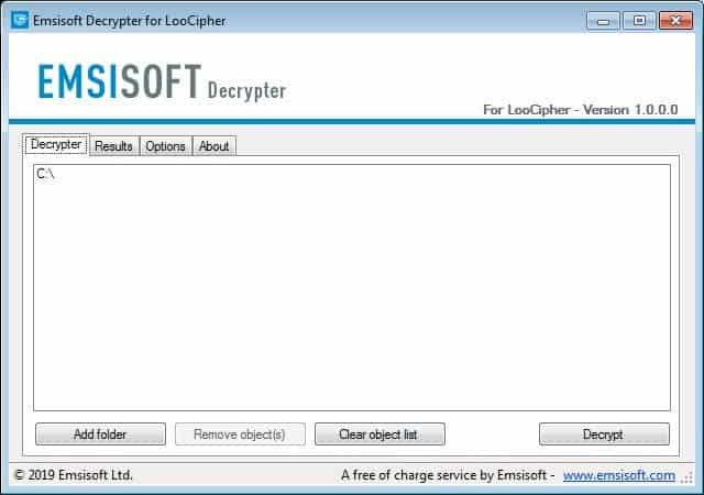 LooCipher Ransomware Decryptor   Get your files free   Cybers Guards - 97