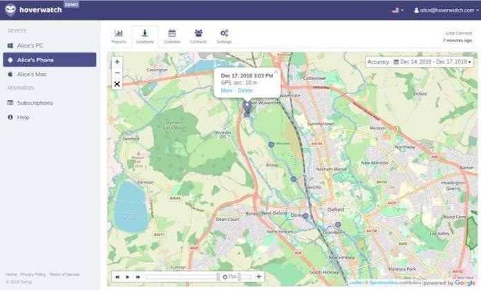 Hoverwatch   The Simple Yet Potent Application to Track a Cell Phone   Cybers Guards - 36