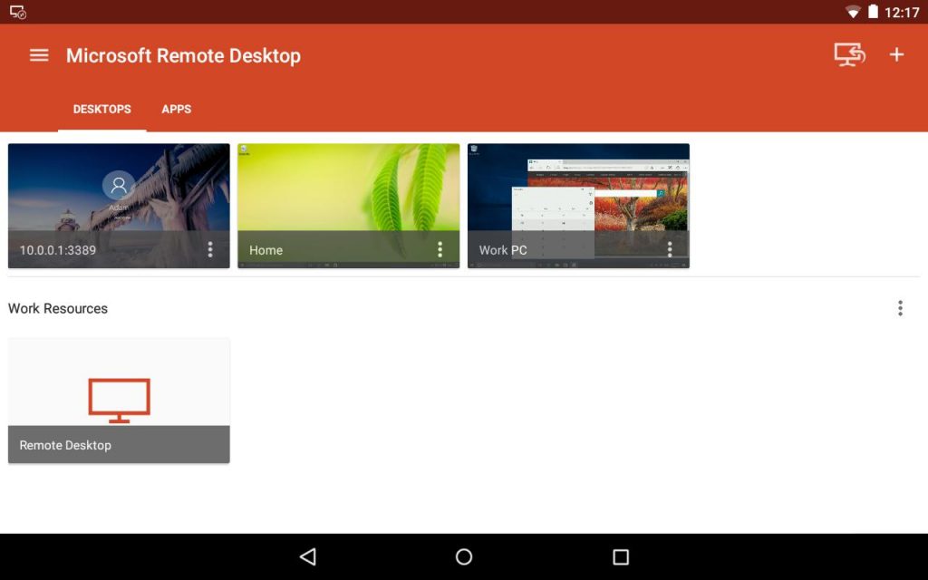 Microsoft Remote Desktop for Android