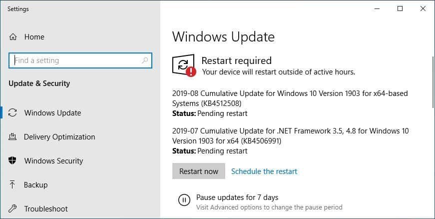 Windows 10 1903 Users Report Errors Installing KB4512508 Update   Cybers Guards - 89