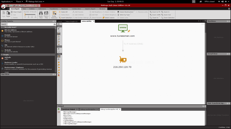 Perform Vulnerability Scanning with Maltego in Your Network   Cybers Guards - 50