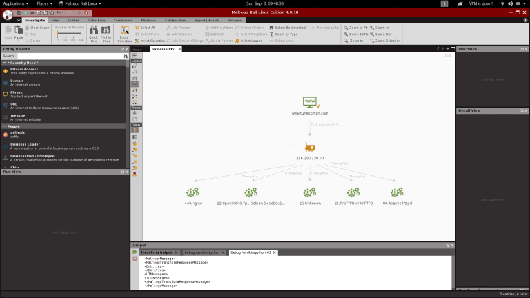 Perform Vulnerability Scanning with Maltego in Your Network   Cybers Guards - 34