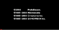 pokemon gba start screen