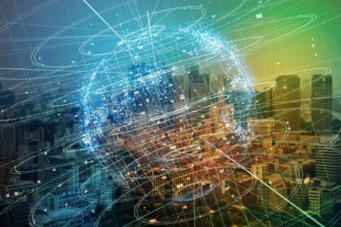 Big data abstract digital concept