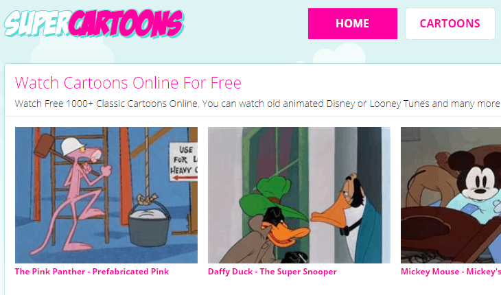 old cartoons online