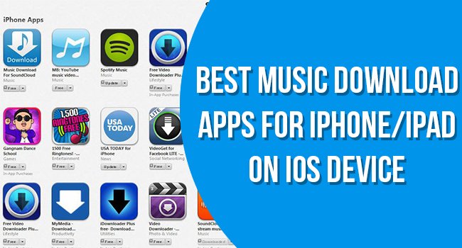 Free iphone apps to download music