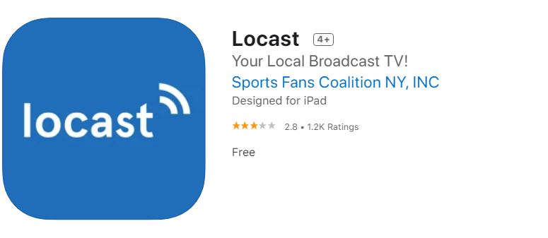 Locast.Org Activate Apple TV