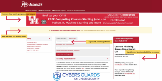 Access Uh Login Uh Email Login My Uh Portal Login
