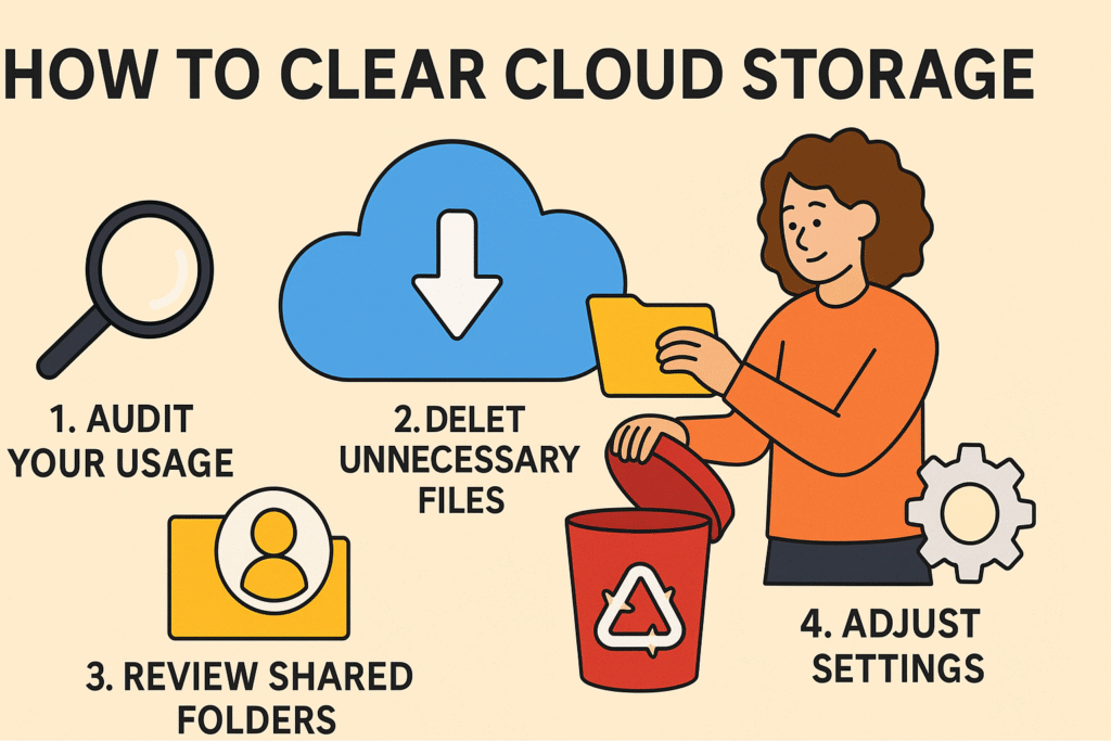 How to Clear Cloud Storage – Secure and Smart Cleanup Guide