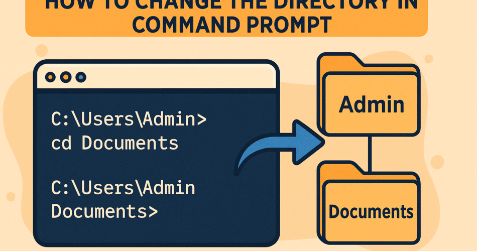 How to Change the Directory in Command Prompt (CMD)